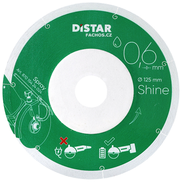 Distar Shine 125mm - detail produktu